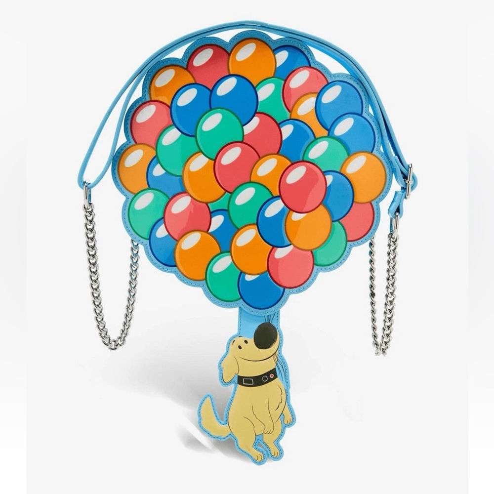 Loungefly Disney Pixar Up Dug Balloons Crossbody Bag — BoxLunch Exclusive